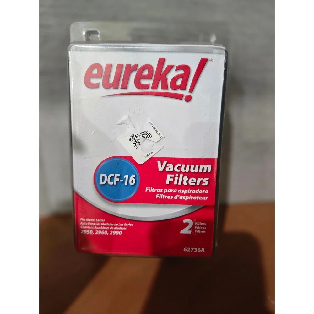 Eureka DCF-16 Vacuum Filters for Eureka Models 2950 2960 2990 2 Filters New